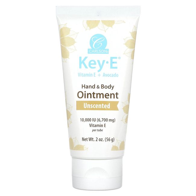 Key- E, Hand & Body Ointment, Unscented, 2 oz (56 g)