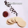 100 Pcs No.6 Coffee Filter Moka Pot Filter Paper, Disposable Filters