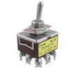 uxcell Toggle Switch Switch Triple Pole Double Throw 15A/250VAC 10A/380VAC On-On 2 Position 9 Screw Terminals