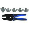 Laser 6484 Crimping Tool Kit with 5 Automotive Heads