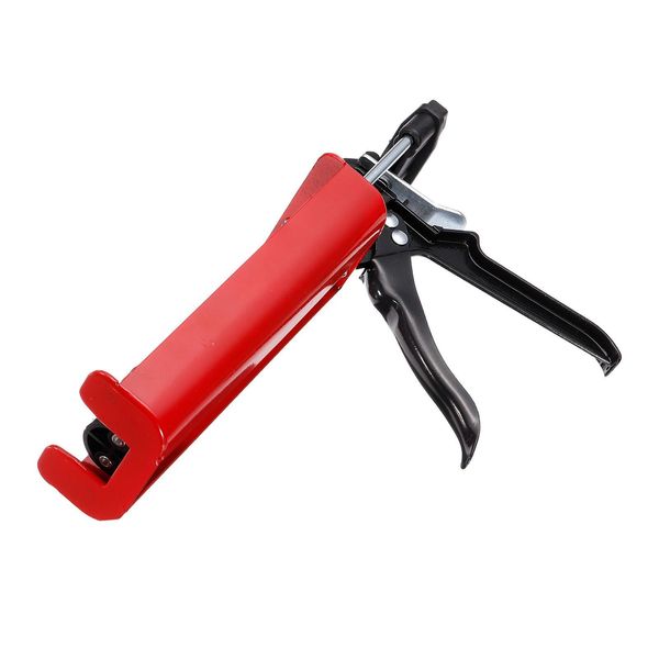 Manual Adhesive Applicator Dual Component Cartridges Epoxy Caulk Gun Red