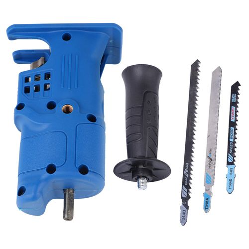 Electric Reciprocating Saw,Small reciprocating Saw Quiet Electric Saw Screw Guns Screwdrivers Electric Reciprocating Saw Jig Saw Electric Drill Tool Attachment for Wood Metal Cutting