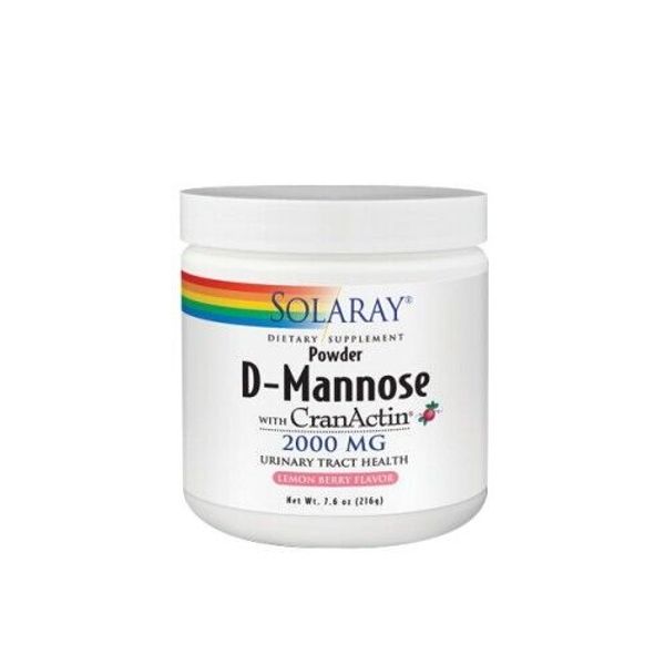 D-Mannose with CranActin Lemon Berry 216 Grams
