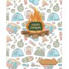 Happy Camper Summer Camp Notebook Journal