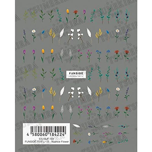TSUMEKIRA Nail Sticker es FUNSIDE Produced Nuance Flower ES-NUF-101