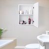 Bathroom Medicine Cabinet Storage Organizer Wall Mounted Mirror Adjustable Shelf