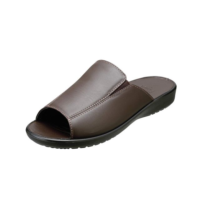 Pansy 6020 Flexible Office Sandals PU Injection Men's M Brown