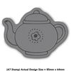 A7 'Teapot' Unmounted Rubber Stamp (RS00045400)