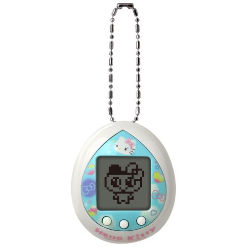 TAMAGOTCHI Bandai Hello Kitty (Blue) 50th Anniversary Special Edition (90166) | Collectible Virtual Pet | Theme Games, Exclusive Accessories and Memorial Design, 90167
