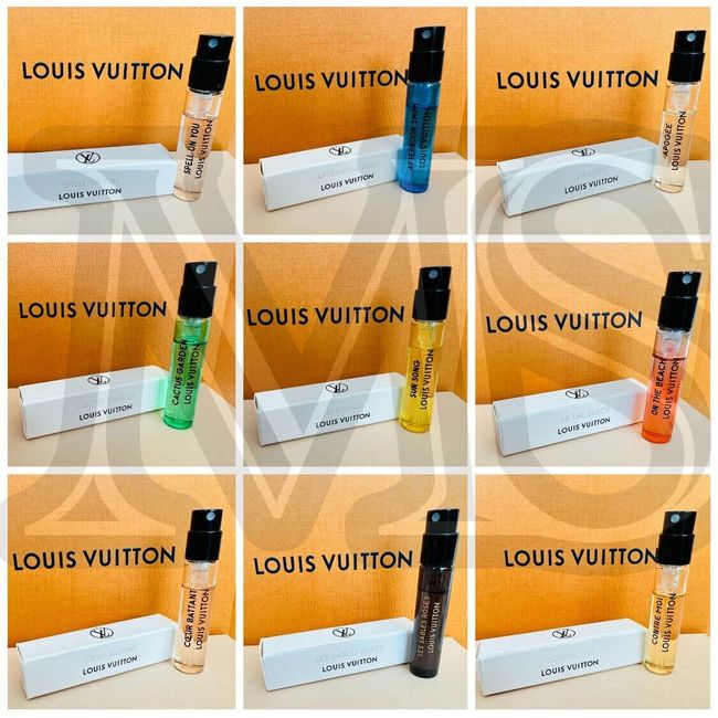 Louis Vuitton Rose Des Vents Eau De Parfum Sample Spray - 2ml/0.06oz