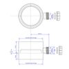 McAlpine CONTRAP1 Extract/Condensation 4" X 3/4"