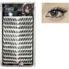 12 Columns Fox False Eyelashes Single Cluster Eyelash Extensions Segment Lashes Fox Eye Effect Lashes Individual False Eyelashes