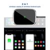 Wireless CarPlay Adapter for Apple iPhone, Android Auto Adapter, 2 in 1 Car Play Dongle