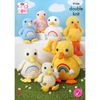 King Cole Toy Knitting Pattern Double Knit Cuddle Ducks (9184)