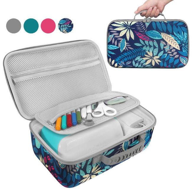 Travel Portable Handbags with Pockets Carrying Case Cover Storage Box  Shulder Bag for Cricut Joy Machine
