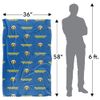 Morehead State University Blanket, 36"x58" Logo Pattern,Silky Touch Super Soft Throw Blanket 36" x 58"
