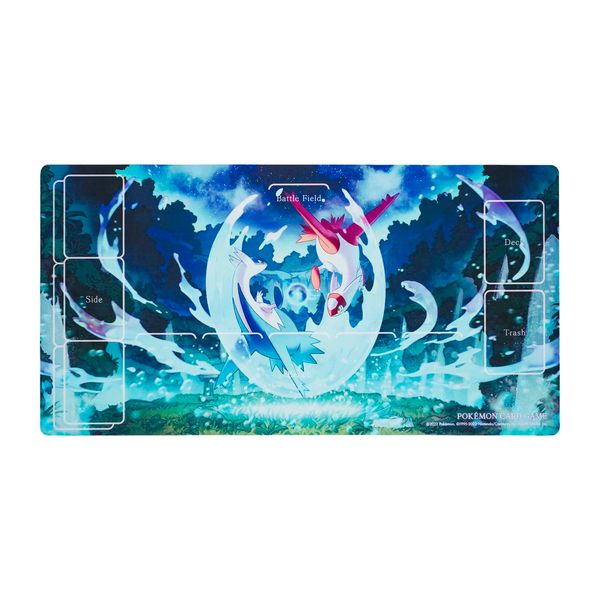 Pokemon Center Original Pokemon Card Game Rubber Playmat Latius Latios