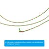 PATIKIL Archery Bow String Serving Thread 120 Yard/110M, 0.015" Dia Bowstring Thread for Tying Peep Sight Nock Compound Recurve Bow, Green Red