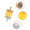 Lilaly 2 Pcs Fuel Filter Propane Fuel Filter Gas Filter Inline Fuel Filter