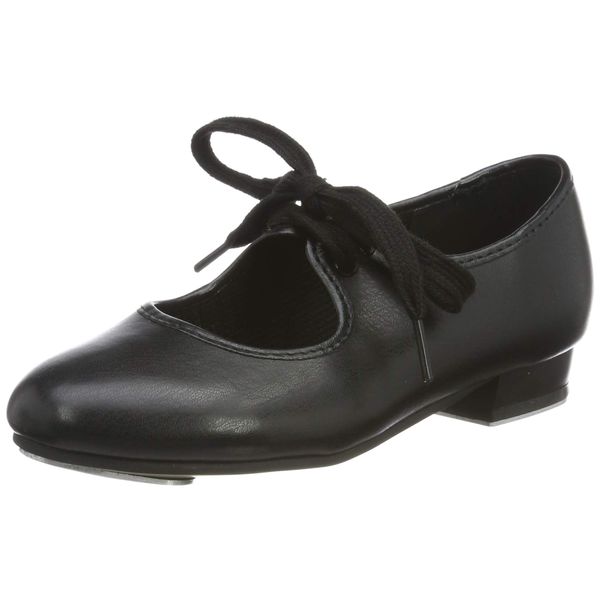 Roch Valley Low Heel PU Tap Shoes 4.5 Black