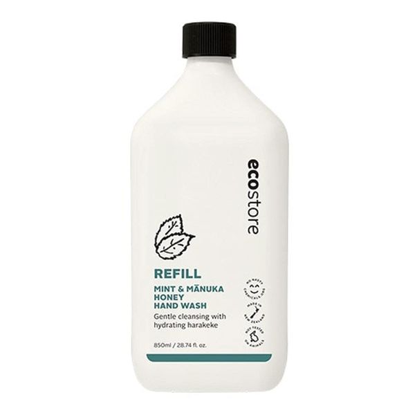 ecostore Hand Wash Refill, Mint & Manuka Honey 850ml Soap Refill