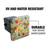 GRAPHICS & MORE Laila Floral Pattern Tow Trailer Hitch Cover Plug Insert
