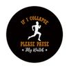 If I Collapse Please Pause My Watch - Marathon Running PopSockets mit austauschbarem PopGrip