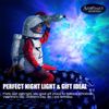 Starry Night Light LED Astronaut Projector Lamp w/Remote Control for Home Decor