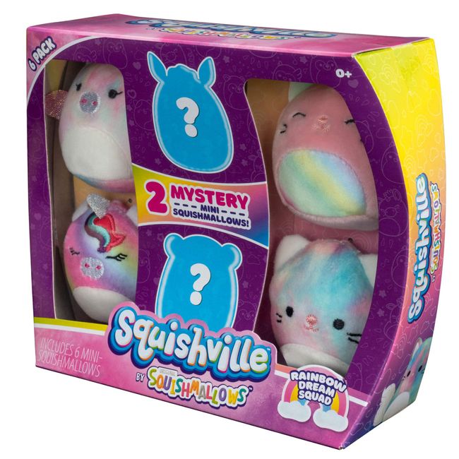 Squishville by Squishmallows 2-Inch Mini-Plush Large House Soft Playset