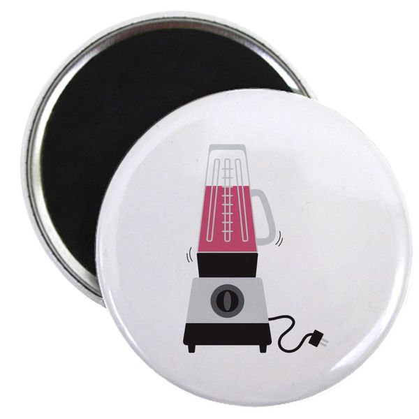 CafePress Smoothie Blender Magnets 2.25" Round Button Magnet (10 Pack)