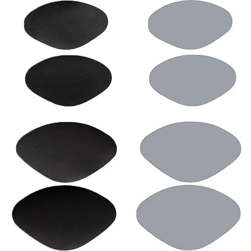 Shoes Heel Repair Heel Repair Heel Repair Patch Shoe Lip Prevention Shoe Repair Inner Seal Heel Tear Repair Shoe Hole Prevention Sneakers High Heel Leather Shoes (3) Black + Gray