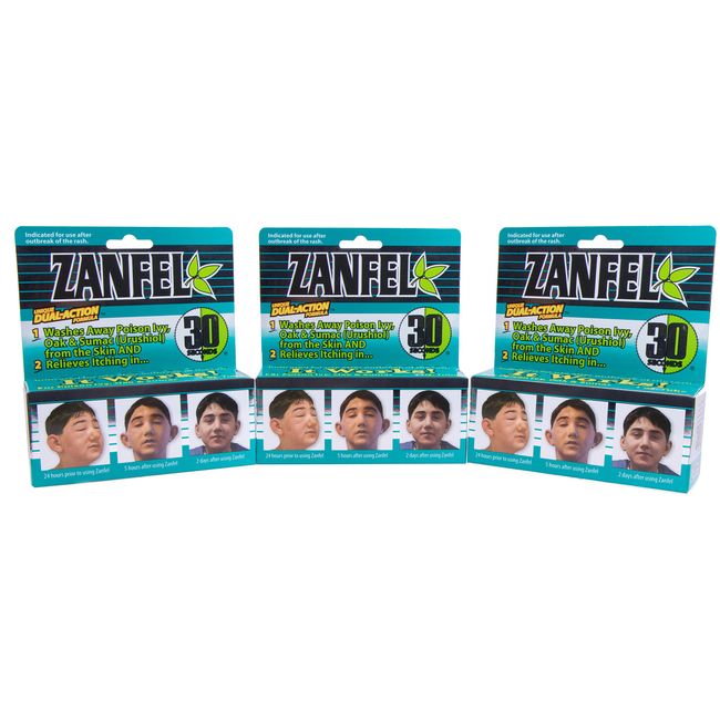 ZANFEL Poison Ivy, Oak & Sumac Wash Topical Solution For The Reaction
