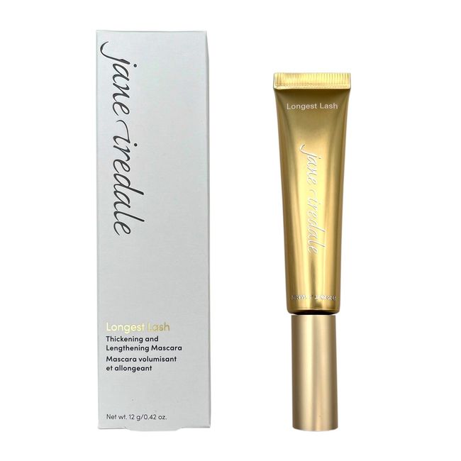 Jane Iredale Longest Lash Thickening & Lengthening Mascara 0.42 oz - Black Ice