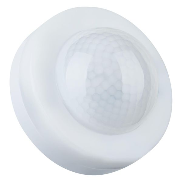 SEBSON PIR Sensor Surface-mounted Indoor, Infrared Motion Detector LED suitable, Programmable, Ceiling mounting, Occupancy Sensor Range 20m/360°, 3-wire