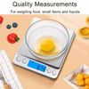 Upgraded Digital Kitchen Food Tray Scale Electronic Scale 3000g - 0.1g