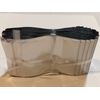 1/8oz Mylar Barrier Storage Bags Black, Clear Front Eighth Ounce - 50 Count
