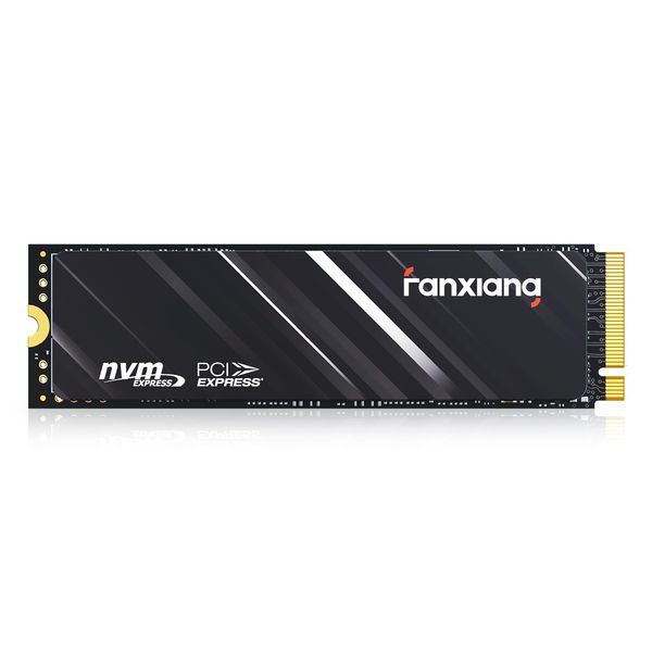 fanxiang M.2 SSD 2TB, Up to 3500MB/s, 2TB NVMe SSD PCIe Gen3 x4 2280,QLC 3D NAND, Internal Solid State Drives with Graphene Cooling Sticker for Desktop, Laptop -S501Q