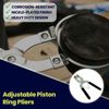 Dapetz® Piston Ring Pliers 1.2-6.4mm (1/4") – Piston Ring Compressor Tool, Car Auto Piston Ring Expander & Installer for Engine Repair