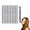 Perm Rod Set 20 Hair Perm Rods, 5 Size (Gray)