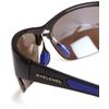 Eyelevel Bandit Wrap Men's Sunglasses Black/Blue One Size