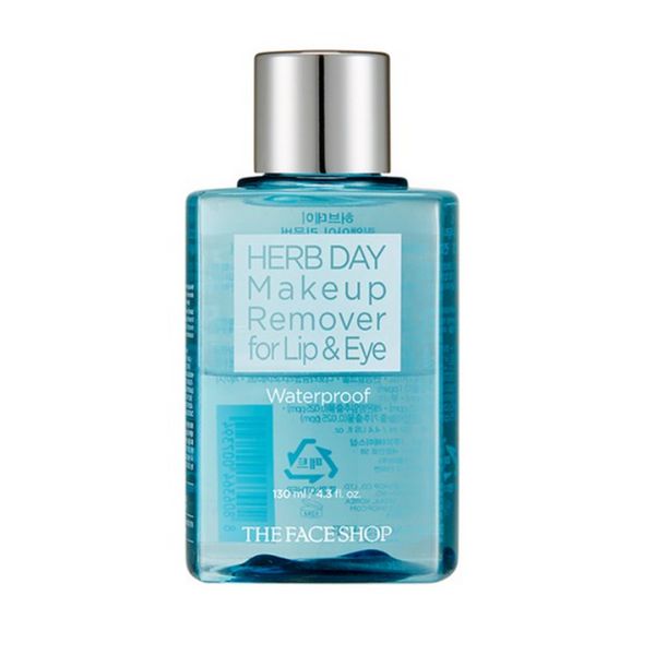 THE FACE SHOP Herb Day Lip &amp; Eye Makeup Remover Waterproof Lip &amp; Eye Remover