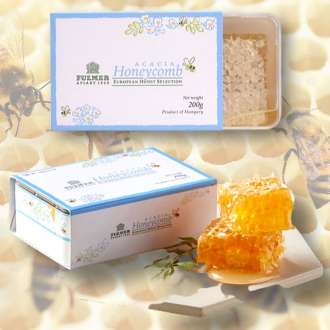 Hungarian Raw Honey 100% Honeycomb Honey Honeycomb 200g 1 Paaran Village