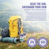 Rocky Mountain Sunscreen SPF 50 LOTION | Reef Safe (Octinoxate & Oxybenzone Free) Water-Resistant | Broad Spectrum UVA/UVB Protection | Non-Greasy, Fragrance Free, Vegan, Gluten Free | Quart with Pump (32 Fl Oz)