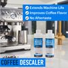 Coffee Machine Descaler (2 x 236ml - 4 uses) Compatible with Delonghi, Nespresso, Dolce Gusto, Sage, Gaggia, Lavazza and more - Remove Limescale Descaling Liquid Solution