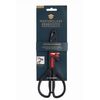 MasterClass EdgeKeeper Kitchen Scissors with Sharpener Sheath, Stainless Steel, 22cm (8.5"), Clam Packed, Black