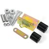 For Peterbilt 379 Lower Roller Bracket Kit Bundle with Rollers & Hardware - Driver Left Side,replace 13-04401M002,13-03593,13-04667,13-04413SPL,13-04401M001