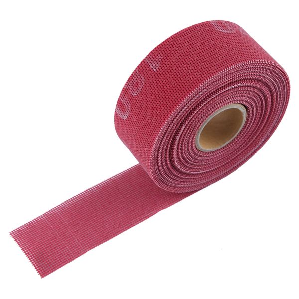 LEONTOOL 180 Grit Plumbing Sanding Cloth 1.5" X 10 Yards Plumber's Open Mesh Sandpaper Rolls Double Side Sanding Rolls for Clean Copper Pipe, Remove Metal Burrs, Wood Lathe Projects
