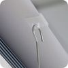 Suspended Ceiling Hangers T Slide Ceiling Clips + Double Hook Suspension Wire (Kit for one Poster)