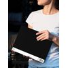 1 x A4 Display Book 20 Pocket | Presentation Folder | Home and Office Use (Black)