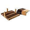 MPC Wooden Premium Coaster Set with Storage Base